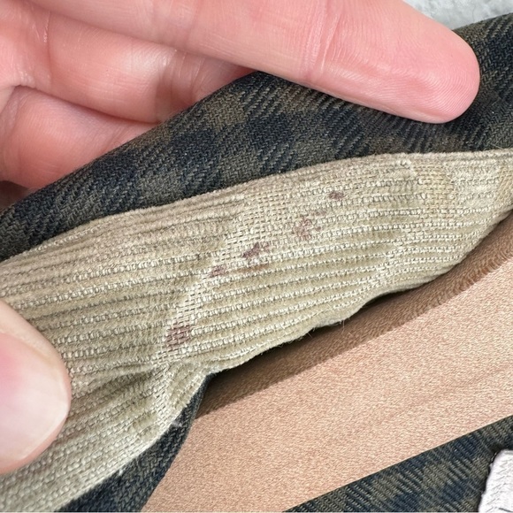 VTG Cabela's Men's XL Button Down Flannel Shirt Plaid Green Shacket Gorpcore - Picture 8 of 13